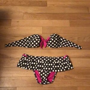 Betsey Johnson Polka Dot Bikini